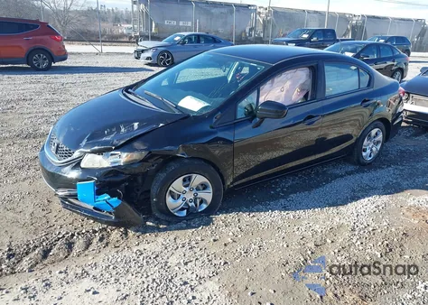 2015 Honda Civic Lx из США, поврежденный, VIN 2HGFB2F54FH565635